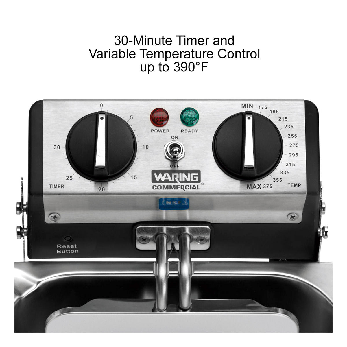 WDF75B Single Compact Deep Fryer by Waring Commercial-2