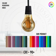 A60 E27 8W Dimmable LED Vintage Classic Light Bulb~ 4073-3