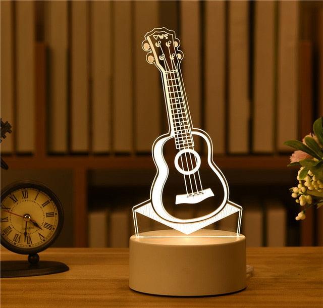 3D Led Night Light Model Toys - Puritific