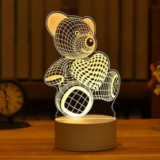 3D Led Night Light Model Toys - Puritific