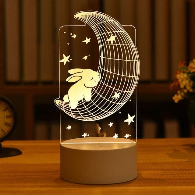 3D Led Night Light Model Toys - Puritific