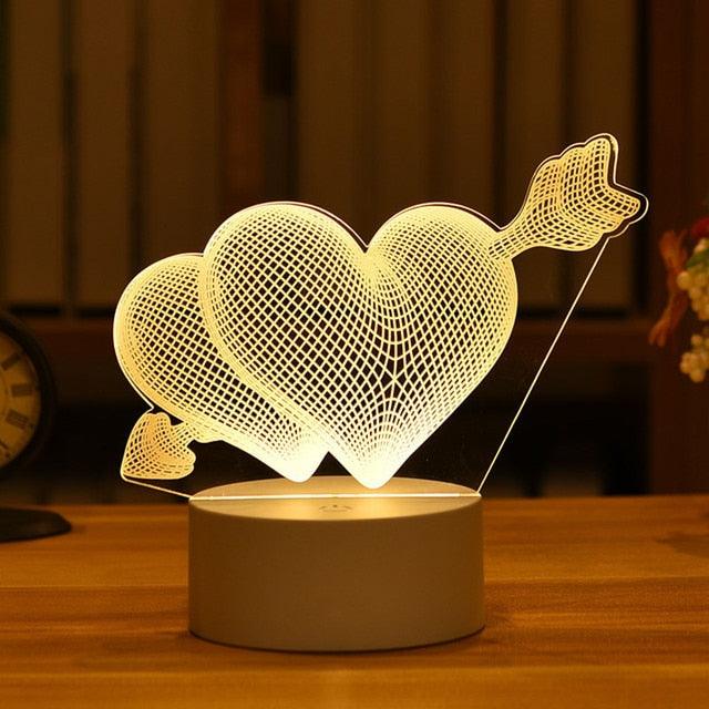 3D Led Night Light Model Toys - Puritific