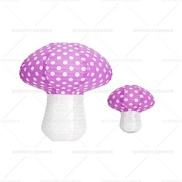 3D Mushroom Paper Lantern - Puritific