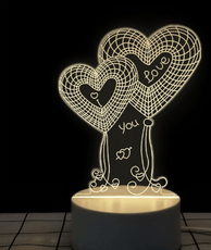 3D Table Night Lamp (Individual Lamps) - Puritific