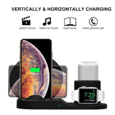 3-In-1 Wireless Charger Dock Station - Puritific