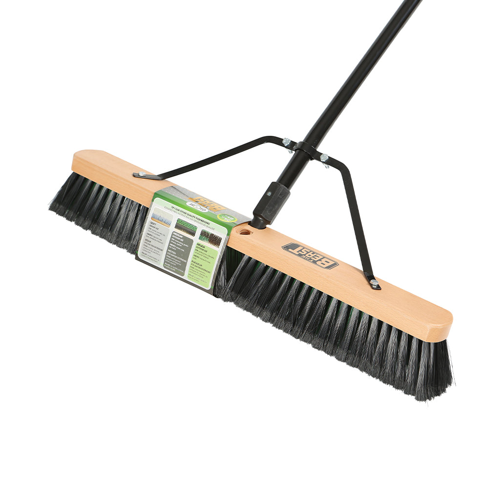 The Beast™ Assembled Wood Block Contractor Push Brooms - Sold By The Case-7