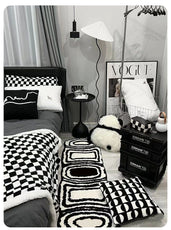 Black & White Runner Rugs - Puritific