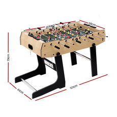 4FT Foldable Soccer Table Tables Balls Foosball Football Game Home Party Gift-1