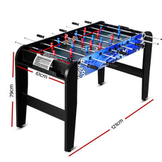 4FT Soccer Table Foosball Football Game Home Party Pub Size Kids Adult Toy Gift-1