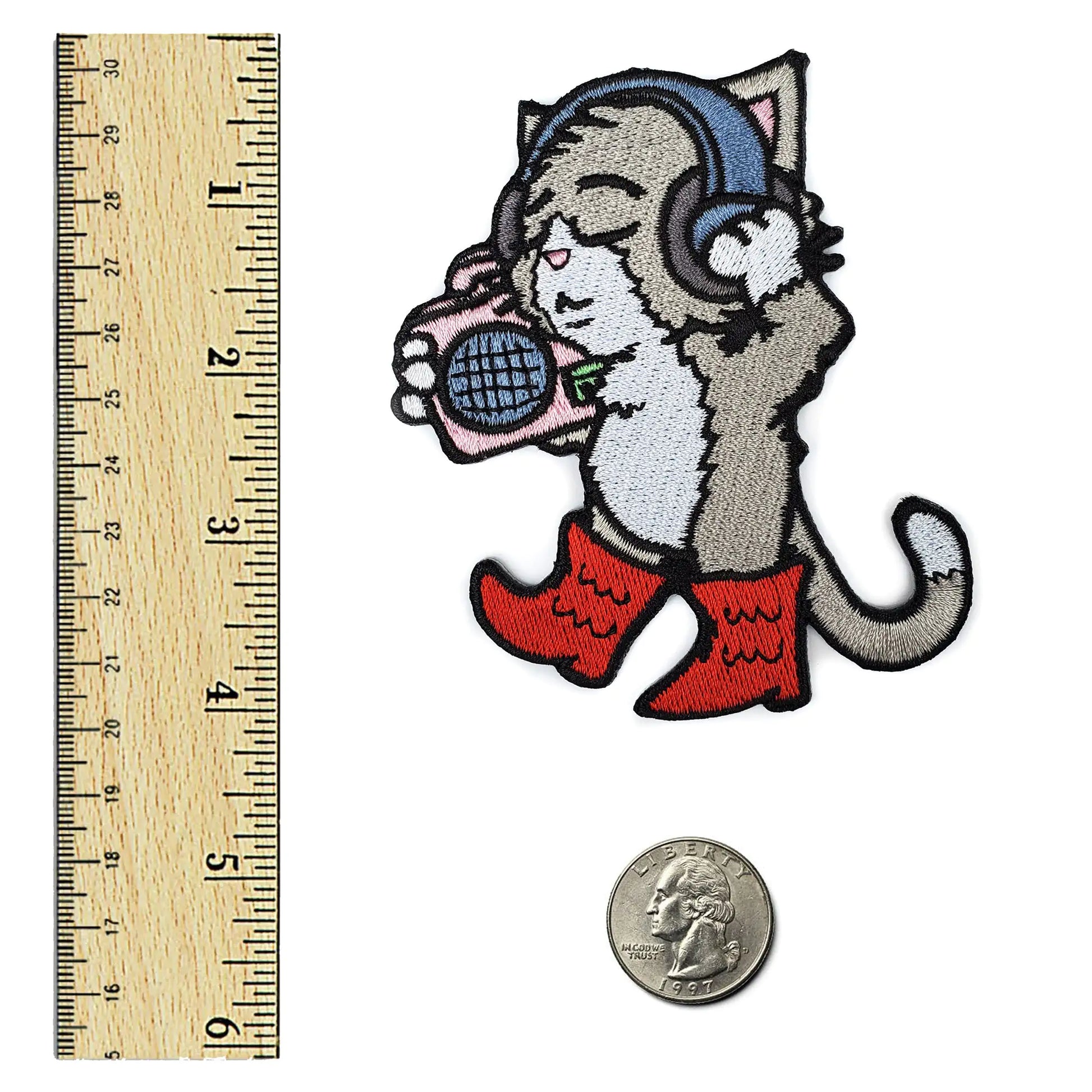 Boots and Cats Patch - Puritific