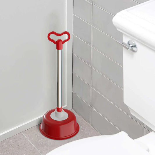 Toilet Plunger Heavy Duty Vacuum Rubber With Plastic Handle ~5398-0