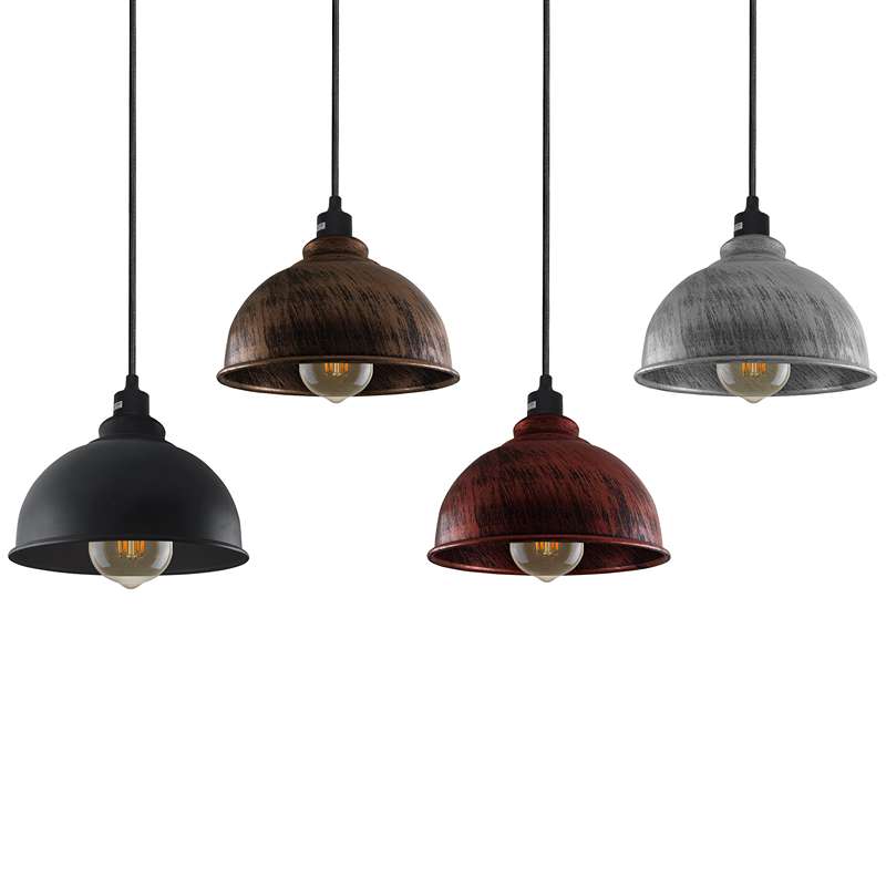 Single Ceiling Pendant Lamp Shade Swag Hanging Light~5055-2