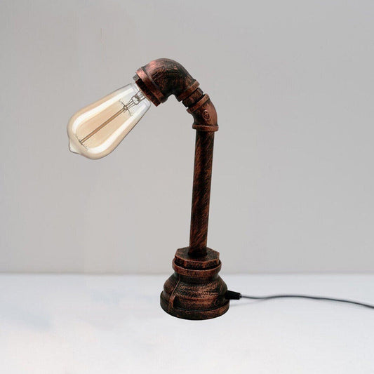 water pipe Table Lamp E27 base Holder For bedroom Fixture~5016-0