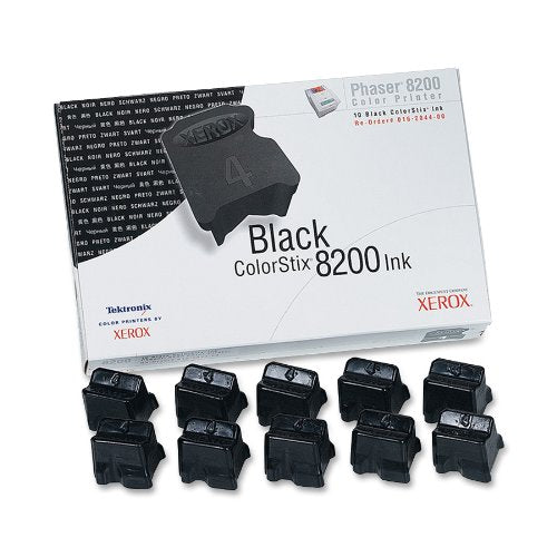 Xerox Phaser 8200 Black ( 016-2044-00) ColorStix Ink, 10/Box,-0