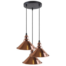 3 Pendant Light Fixture Brass Over the Kitchen Island~1302-6