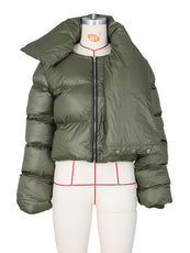 Winter Padded Scarf Coat - Puritific