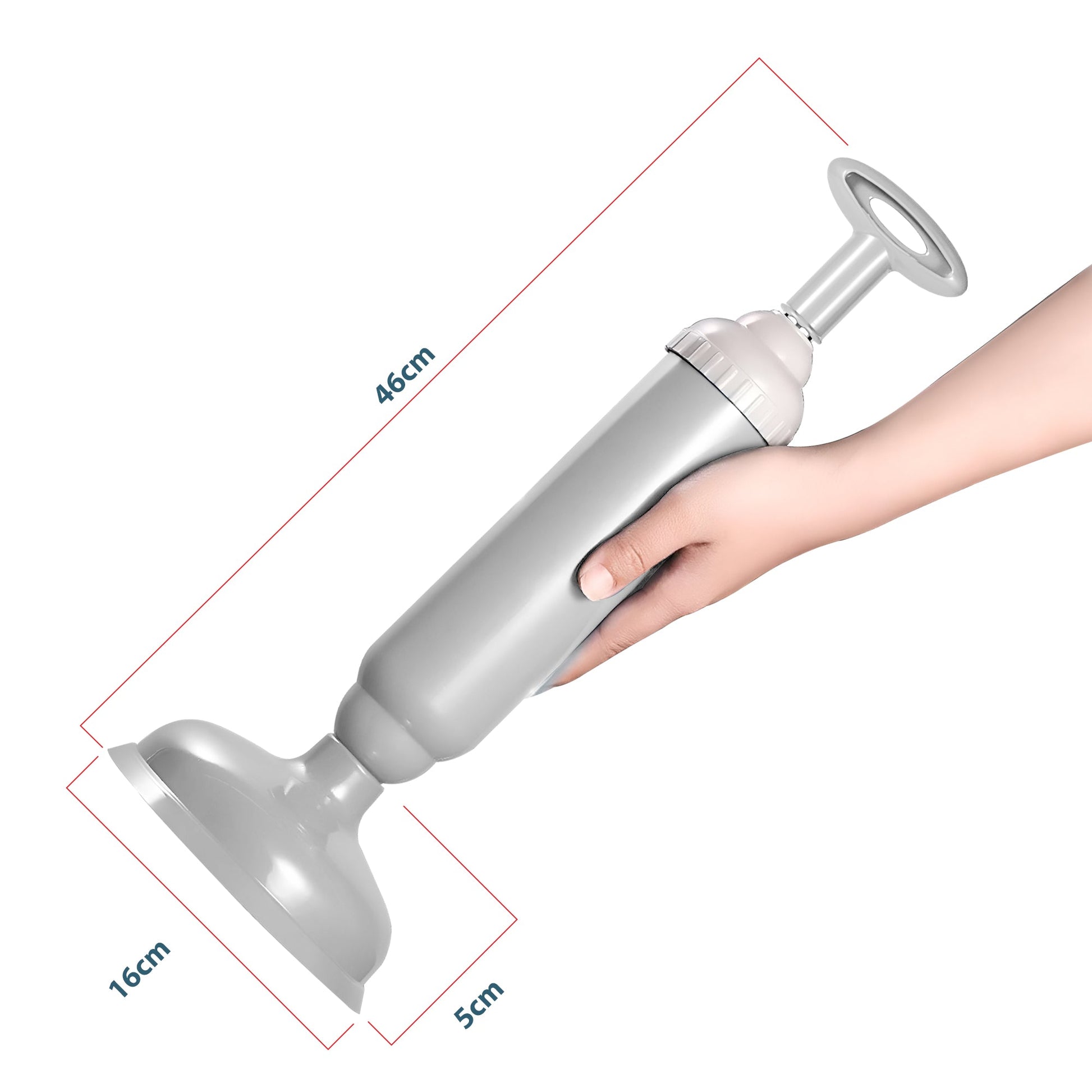 Pipeline Vacuum Design Plunger Toilet Quickly Unblocker Rubber~5400-2