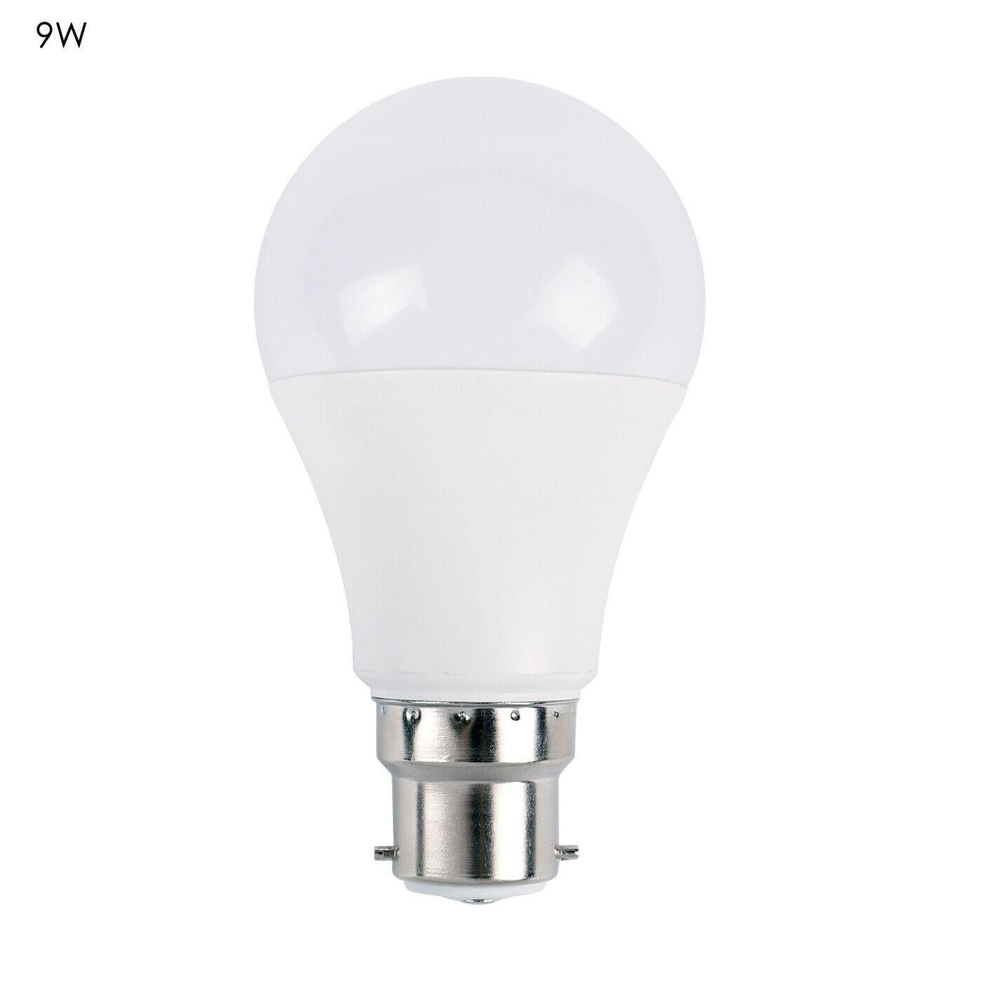 3 X LED Lamp 3W-25W B22 GLS Light Bulbs Cool White A+ Lighting~5339-3