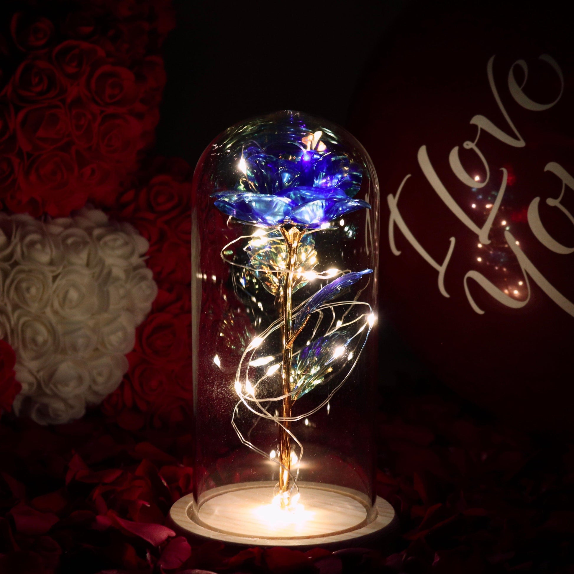 Galaxy Rose Eternal Lamp - Puritific