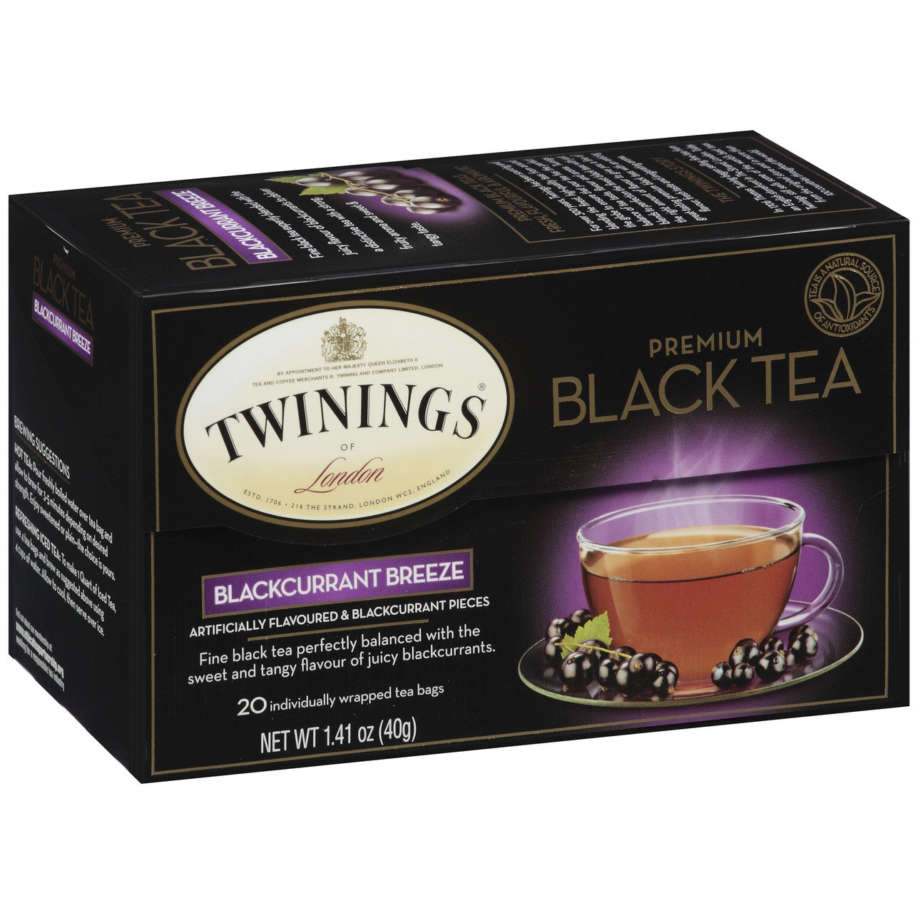 Twinings Blackcurrant Breeze (6x20 Bag)-0