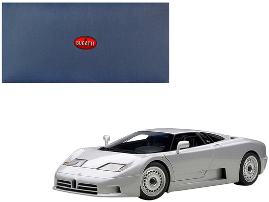 Bugatti EB110 GT Silver 1/18 Diecast Car Model by Autoart-0