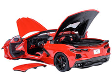 2020 Chevrolet Corvette C8 Stingray Torch Red 1/18 Model Car by Autoart-2