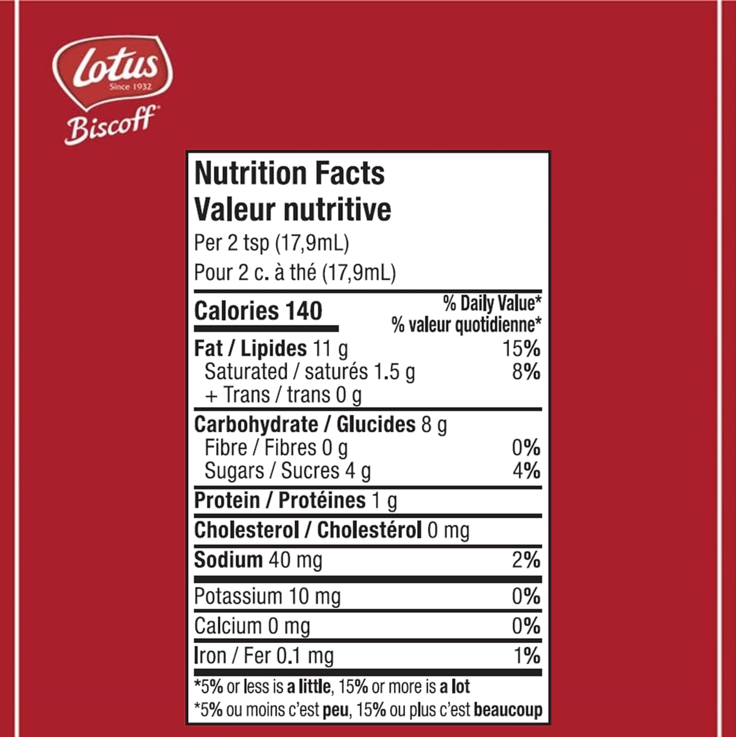 Biscoff Lotus Sundae Sauce | 1 x 895ml | Canadian Distribution-1