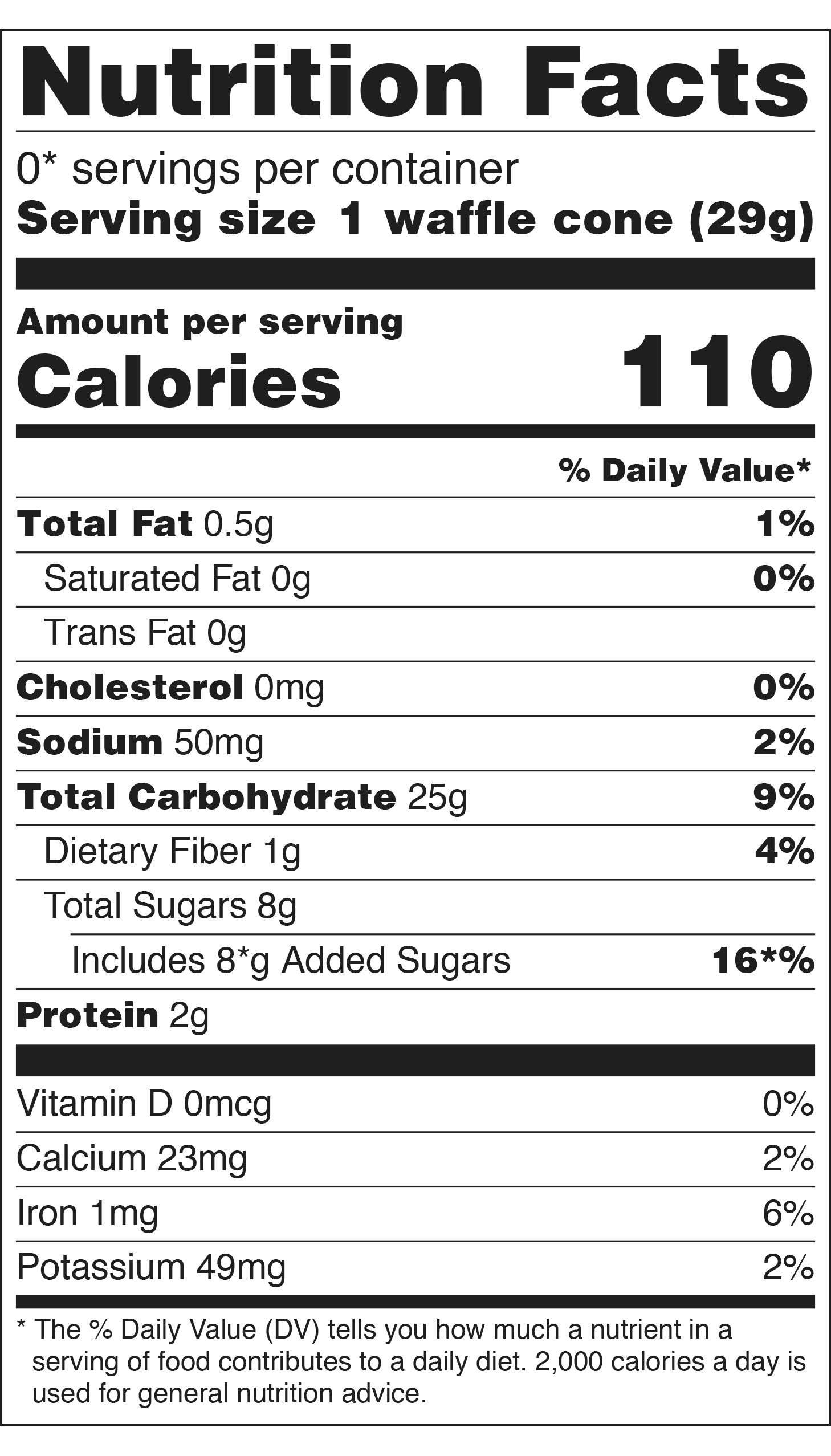 Waffle Classic Large #7192 | Joy Cone Co. | 12/16 Pack | 192 Count Per Case | Sold By The Pallet 36 Cases = 6912 Cones | Cones Distributor Canada-4