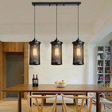 3 head Hanging Cage Ceiling Pendant Light Island Lighting ~5269-0