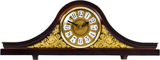 Silent Napoleon Hat Mantel Clock-Tabletop or Shelf Décor ~5181-3