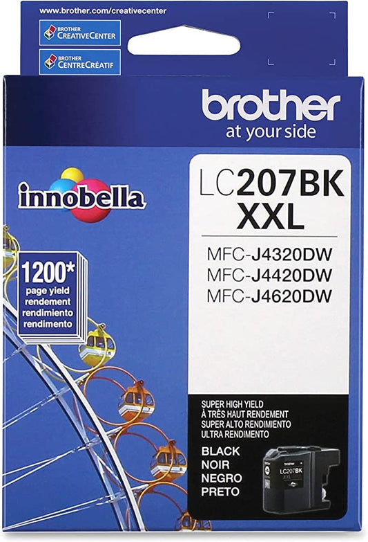 Brother LC207XXL Extra High Yield Black Ink Cartridge-0