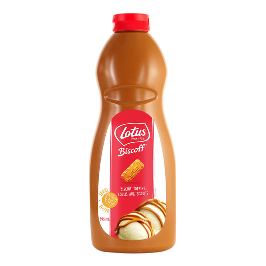 Biscoff Lotus Sundae Sauce | 1 x 895ml | Canadian Distribution-0