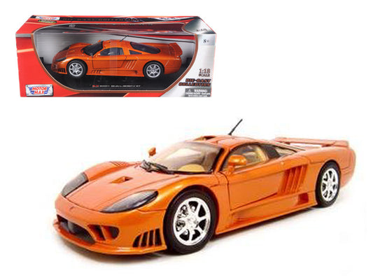 Saleen S7 Copper 1/18 Diecast Model Car by Motormax-0