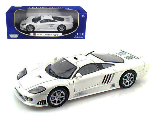 Saleen S7 White 1/18 Diecast Model Car by Motormax-0