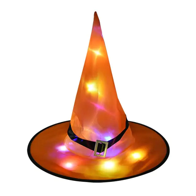 Witch Hat with LED Light - Puritific