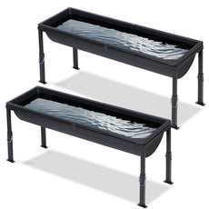 BUYYAH 2Pcs Livestock Water Trough 39