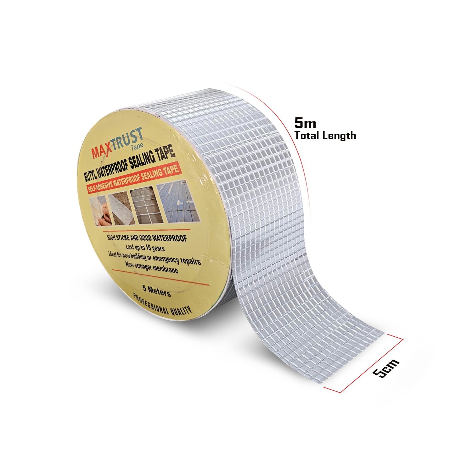 Super Strong Waterproof Tape Self-Adhesive Tape Roll~5210-2