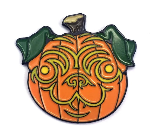 Pumpkin Pug Golf Ball Marker - Puritific