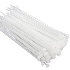 Self Locking White Cable Ties Heavy Nylon Wire Wrap Zip Ties ~5360-5