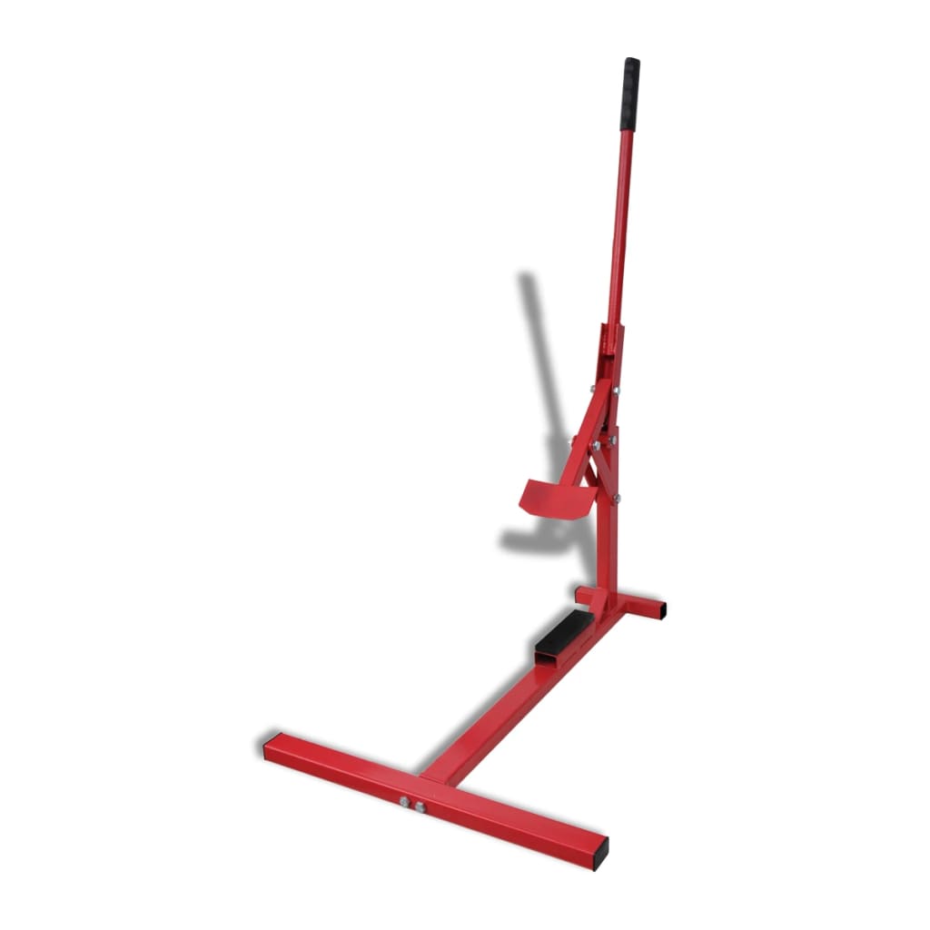 vidaXL Professional Motorcycle Tire Changer Red-3