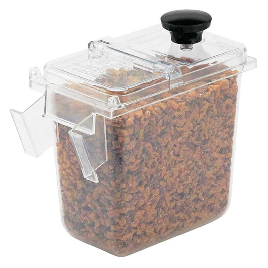 1/9-Size Wall-Mount Jar, Clear-0