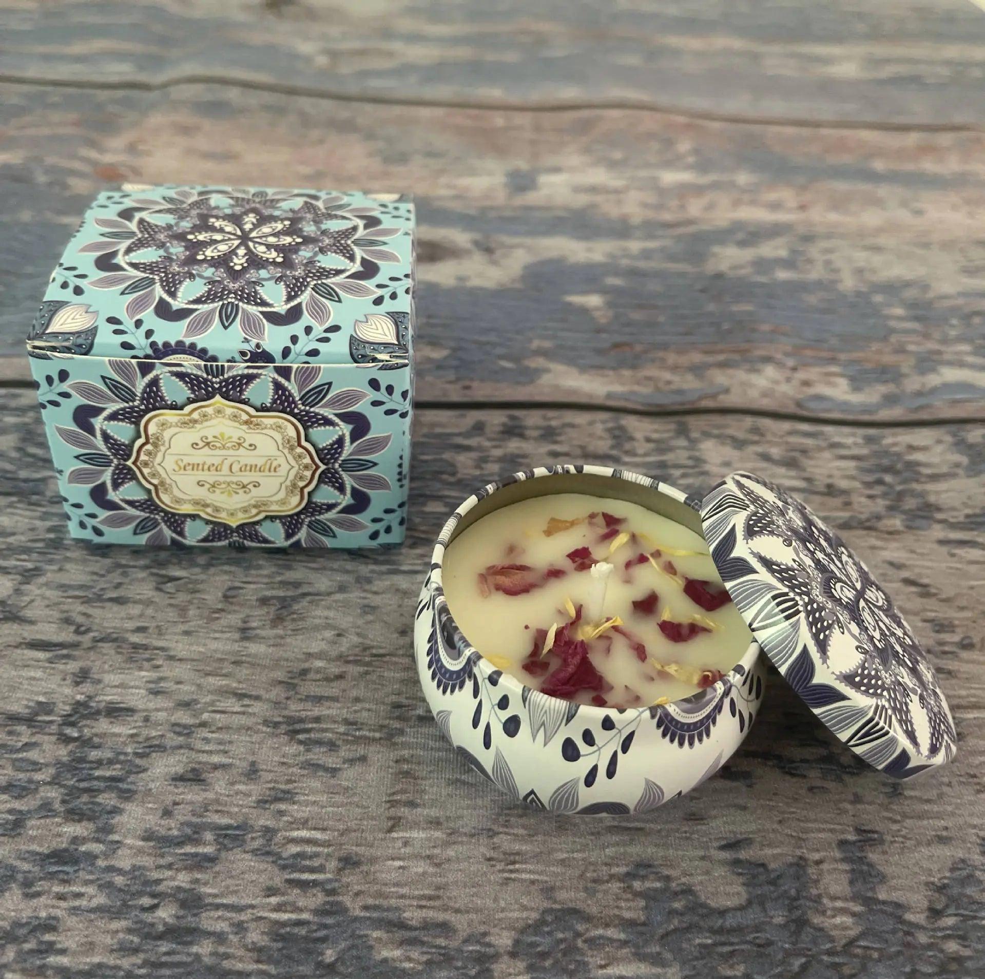 Dried Floral Scented Candles - Puritific