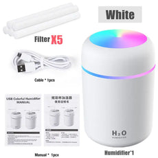 Colorful Cup Humidifier Mini Aroma Diffuser With Cool Mist - Puritific