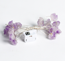 Natural Amethyst Decorative Lights Stones - Puritific