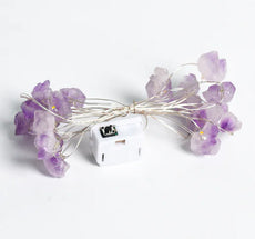 Natural Amethyst Decorative Lights Stones - Puritific