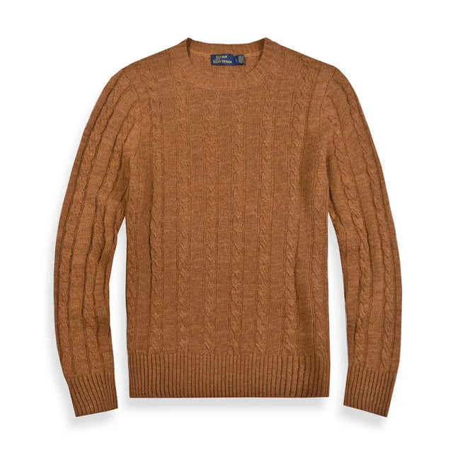 Men's Wool Casual Sweater - Puritific