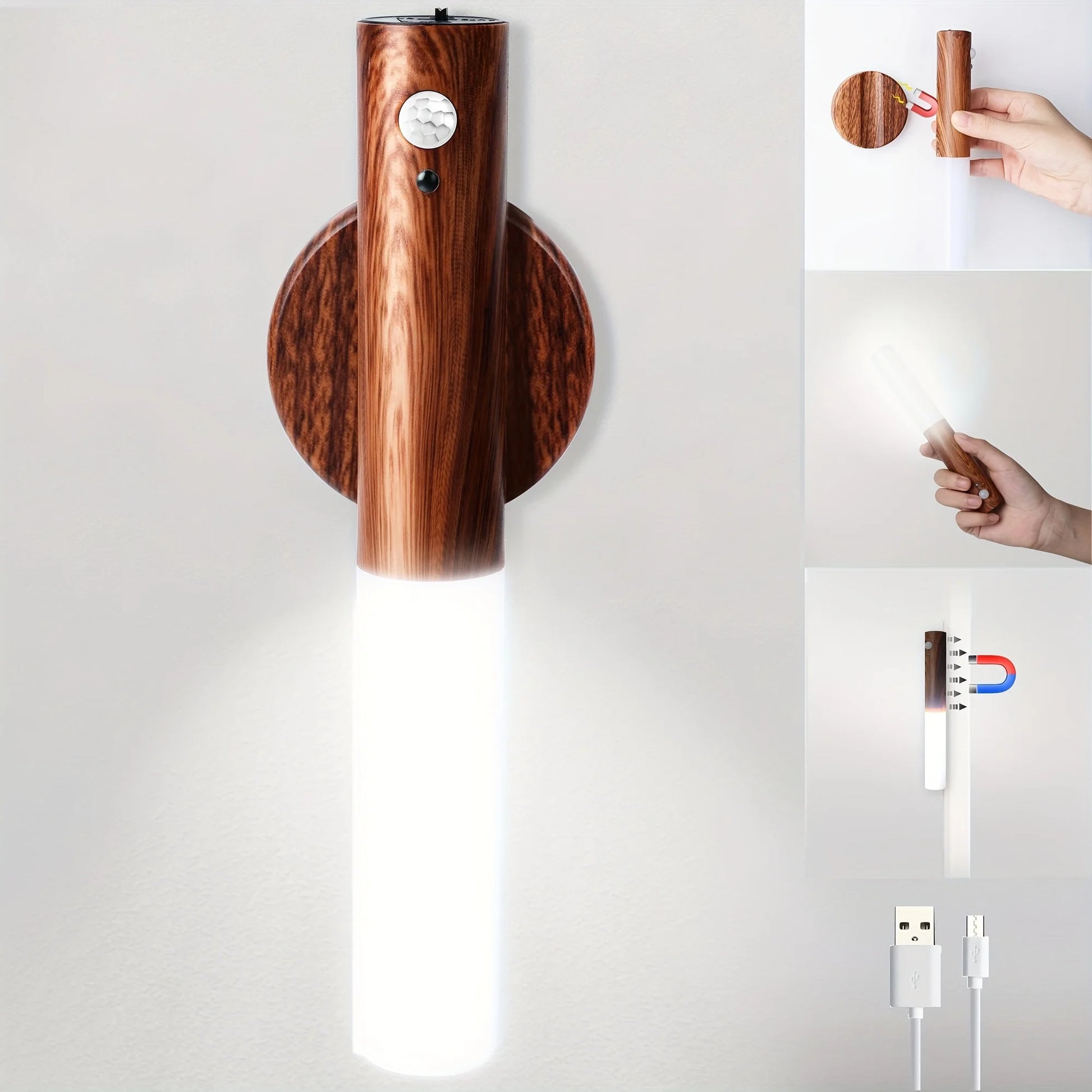 Wood Motion Sensor Light - Puritific