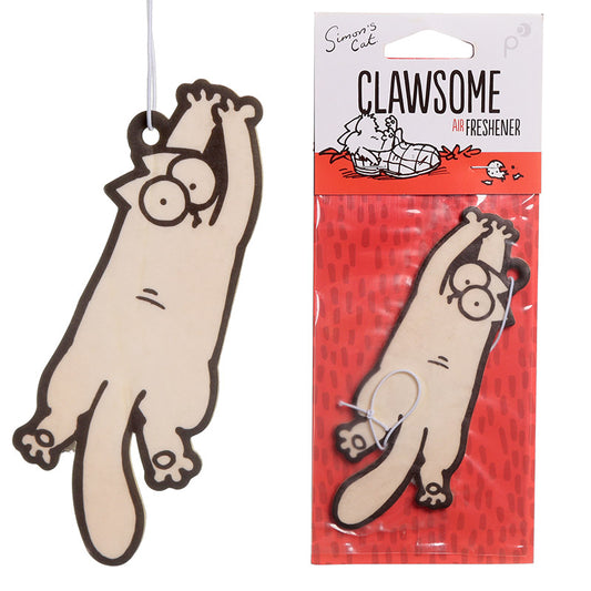 Air Freshener - Strawberry Scented Simon's Cat Clawsome AIRF76-0