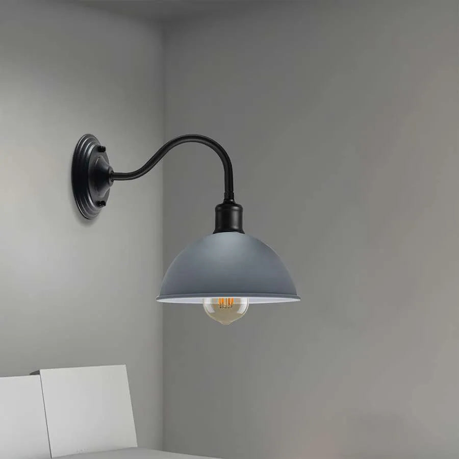 Colour Dome Shape Metal Wall Lights~5115-4