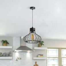 Single bulb guard cage ceiling pendant lights~ 5123-0